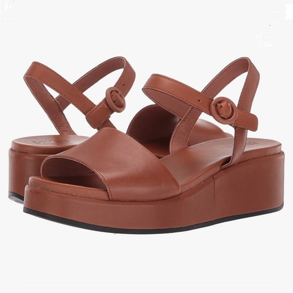 Camper Misia Heeled Sandal Brown - Picture 8 of 9